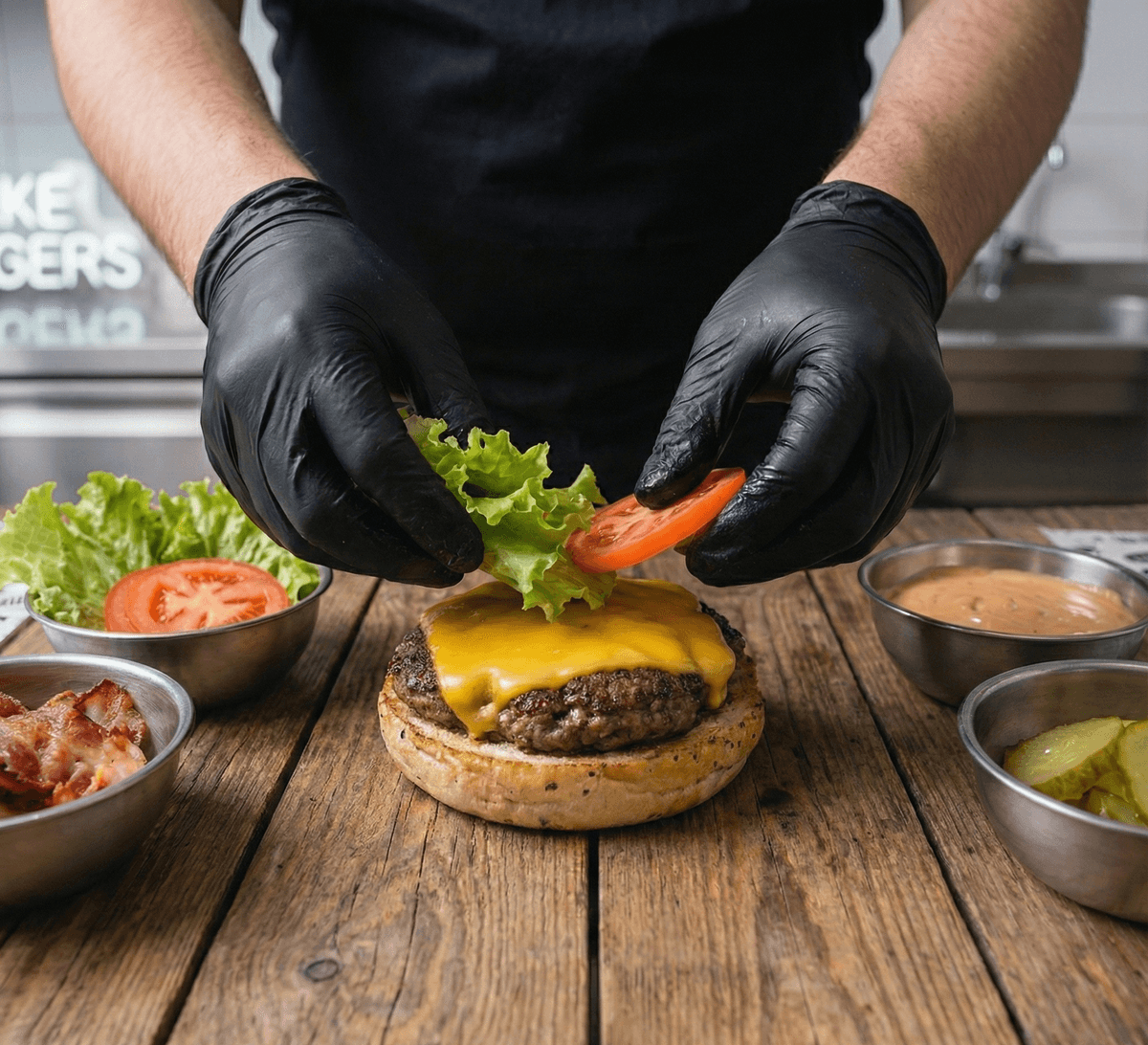 Nosotros en Fake Burguers